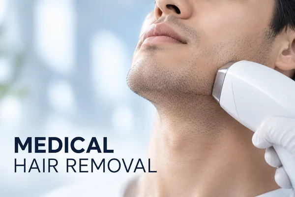 Medical laser hair removal